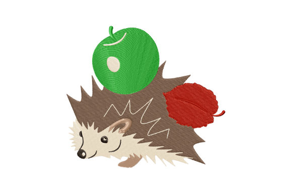 Cute Hedgehog with Apple: A Designer’s Review