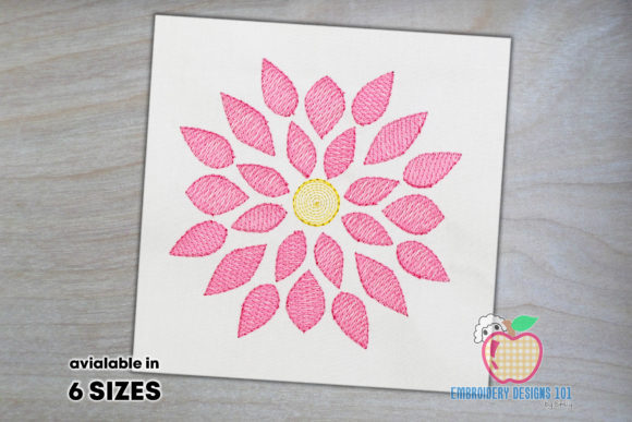 Dahlia Flower Sketch: A Designer’s Review for Boutique Sweatshirts