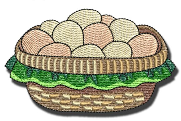 Eggs Basket: A Seasonal Embroidery Review