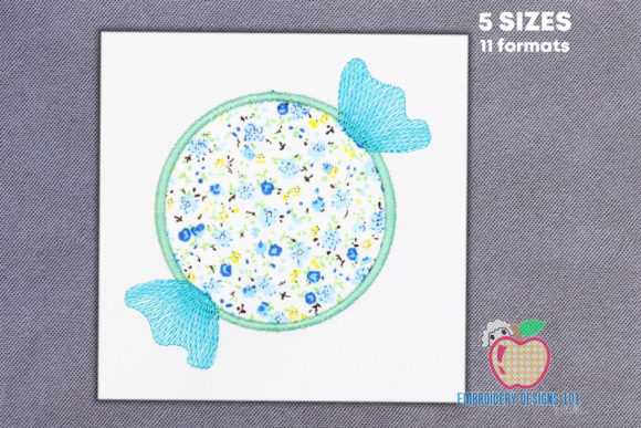 Review: Monogram Candy Applique Pattern for Sweatshirts