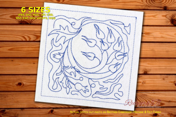 Reviewing Flower Swirl Bluework for Etsy Shops
