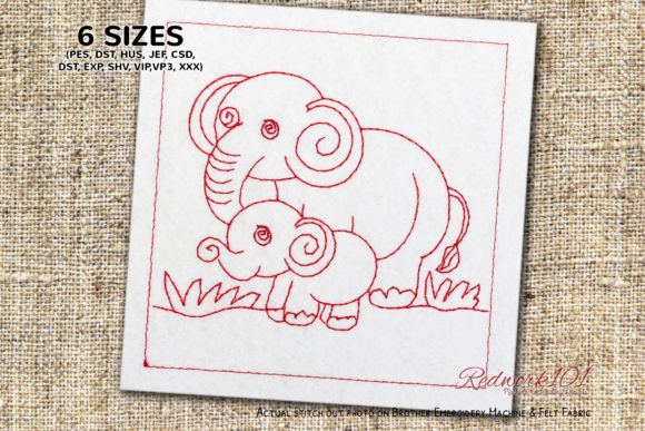 Reviewing the Elephant Family with Baby Elephant Design