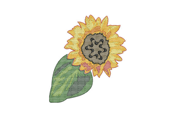 Sunflower with Large Leaf: A Designer’s Review